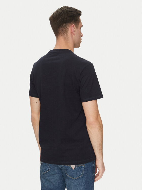 Guess Guess T-Shirt M5GI16 K8FQ4 Granatowy Regular Fit