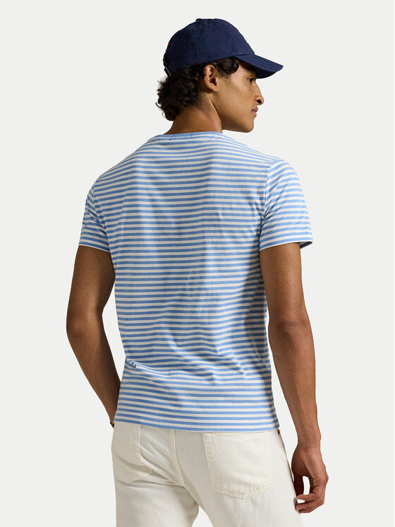 Polo Ralph Lauren Polo Ralph Lauren Тишърт 710956828007 Син Regular Fit
