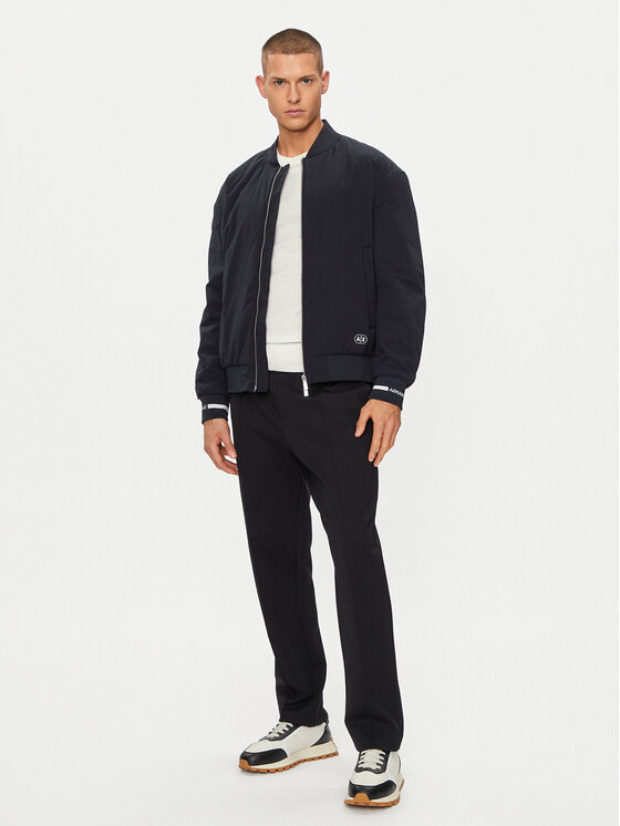 Armani Exchange Armani Exchange Pulóver 3DZBL0 ZN3FZ 1583 Sötétkék Regular Fit