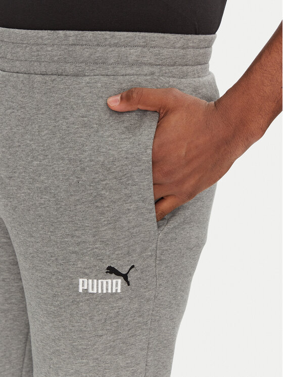 Puma Puma Spodnie dresowe Ess 684714 Szary Regular Fit