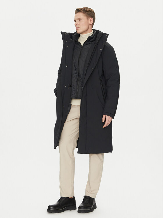 Save The Duck Save The Duck Μπουφάν χειμωνιάτικο P41802M SMEG19 Μαύρο Regular Fit