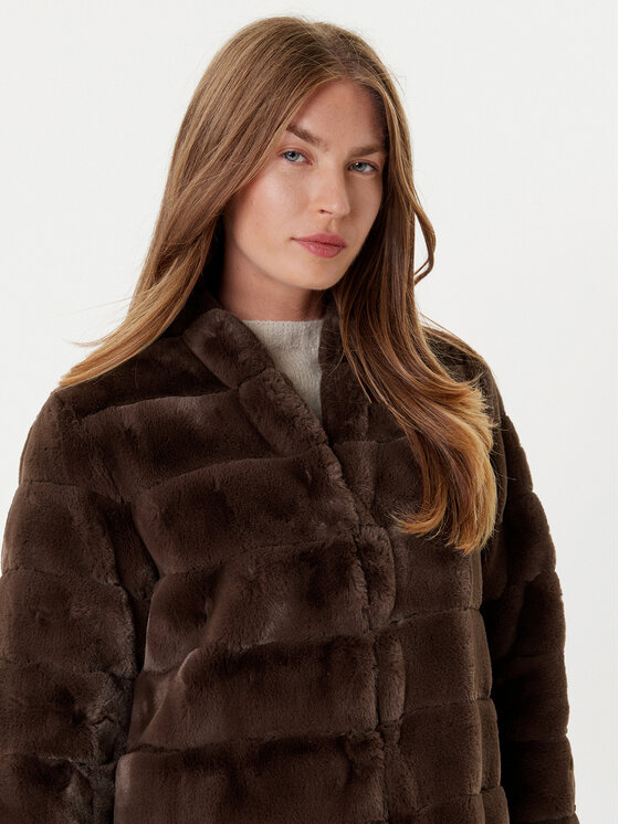 Marella Marella Pelliccia Carpazi 2525456011 Marrone Regular Fit