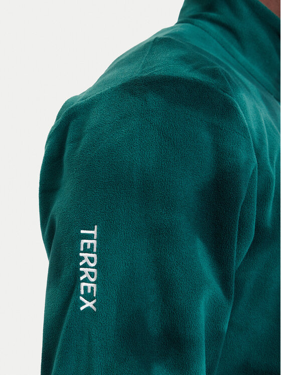 adidas adidas Flis Terrex Multi Climawarm Full Zip Fleece Jacket KQ9099 Zelena Regular Fit
