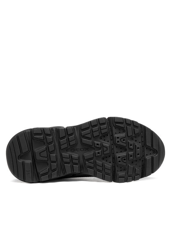 Geox Geox Šnurovacia obuv J Flexyper Plus Boy B Abx J66LCF 0FUCE C9999 S Čierna