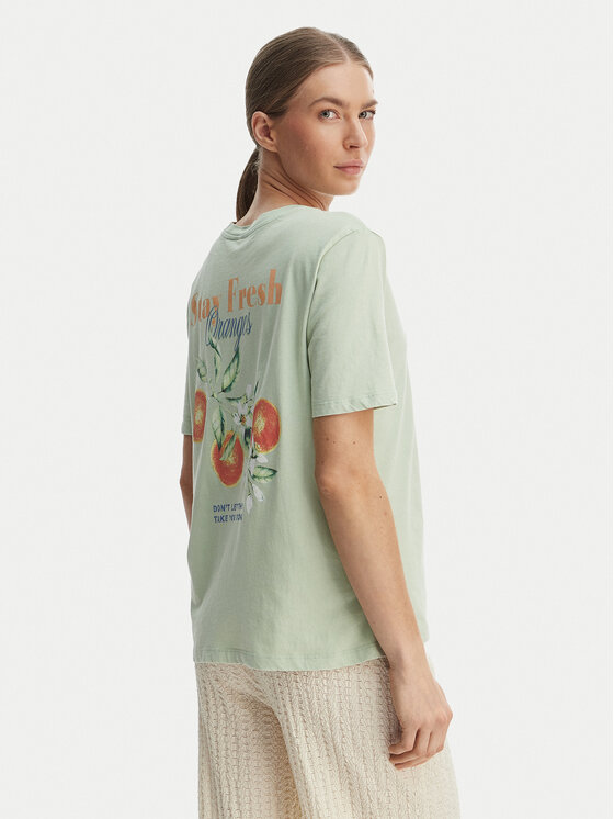ONLY Tricou Lucy 15367829 Verde Regular Fit