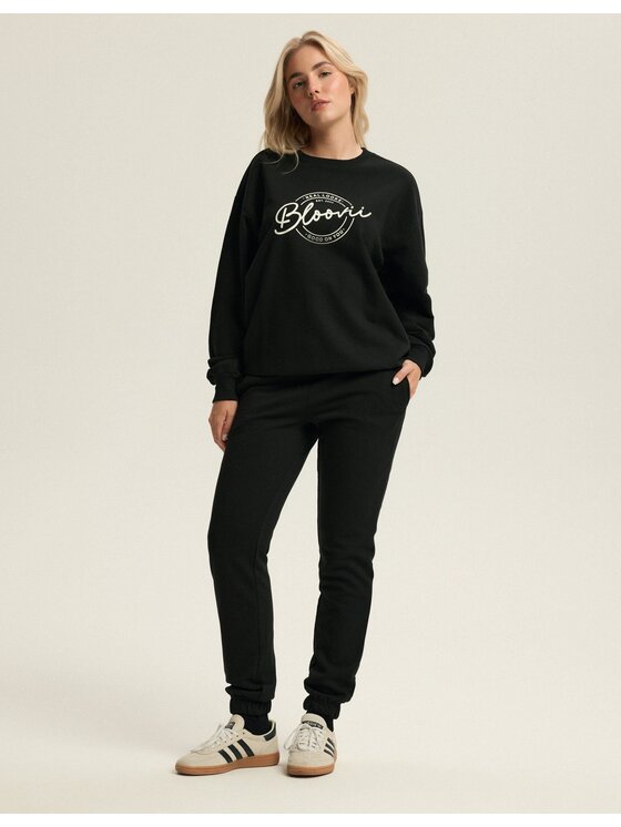 Esotiq Esotiq Bluza 43756 Czarny Regular Fit