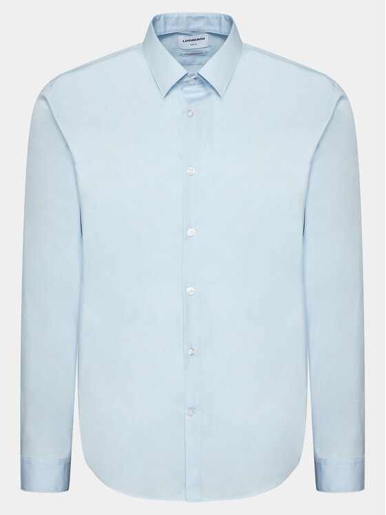 Lindbergh Lindbergh Cămașă 30-203172 Albastru celest Slim Fit