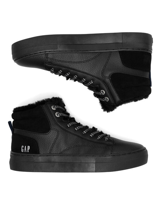 Gap Gap Sneakersy PORTLAND CUP MID W GP505011AW-BKBK Černá