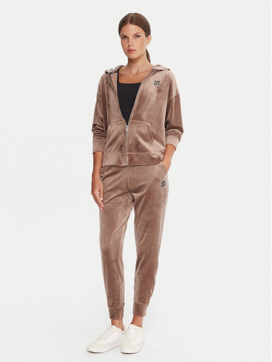 DKNY Sport DKNY Sport Sporta bikses DP5P3710 Bēšs Regular Fit