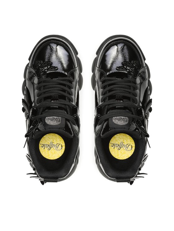 Buffalo Buffalo Sneakersy Cld Corin Butterflies 1630966 Czarny