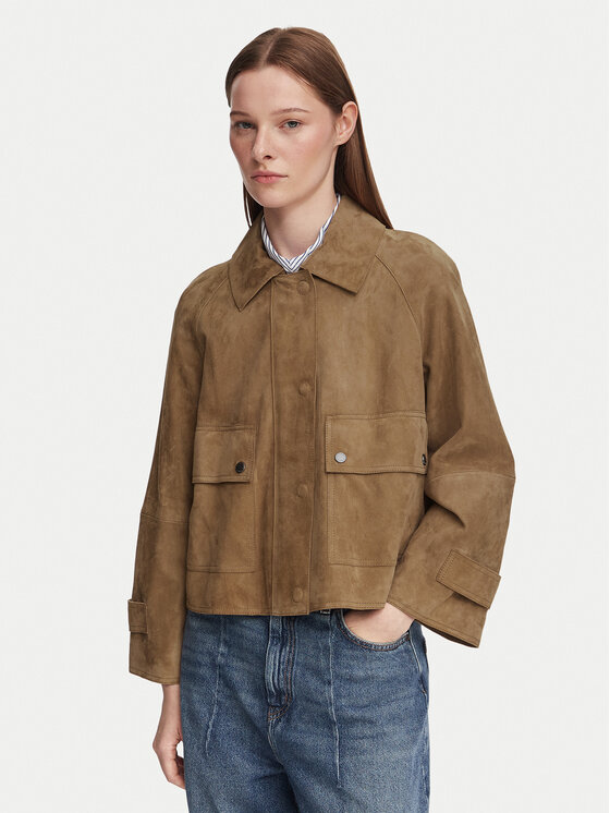 Weekend Max Mara Geacă de piele Abito 2625446061 Maro Regular Fit