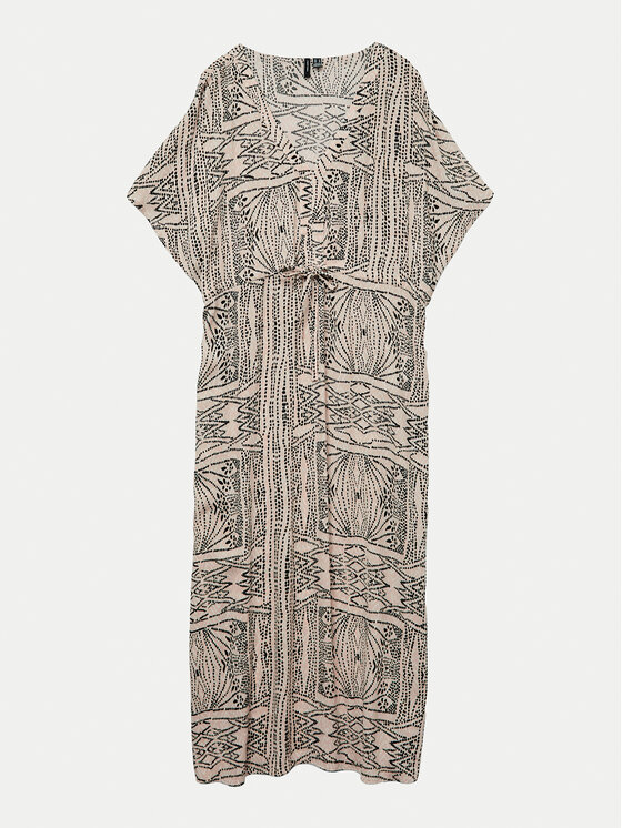 Vero Moda Vero Moda Nyári ruha Menny 10303701 Bézs Loose Fit