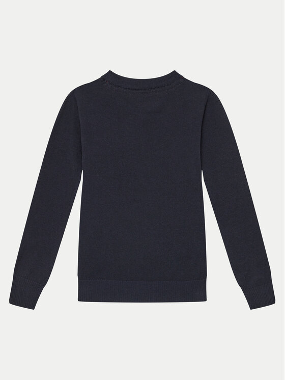 Guess Guess Sweter N0YR04 Z2VV0 Granatowy Regular Fit