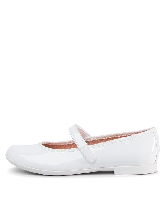 Geox Geox Ballerinas J Plie' A J0255A 000HH C1000 D Weiß