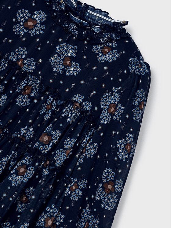 Mayoral Mayoral Kleid für den Alltag 4.920 Dunkelblau Regular Fit
