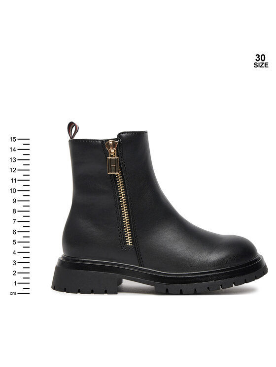 Tommy Hilfiger Tommy Hilfiger Μποτάκια Chelsea Boot T3A5-33566-1351 M Μαύρο