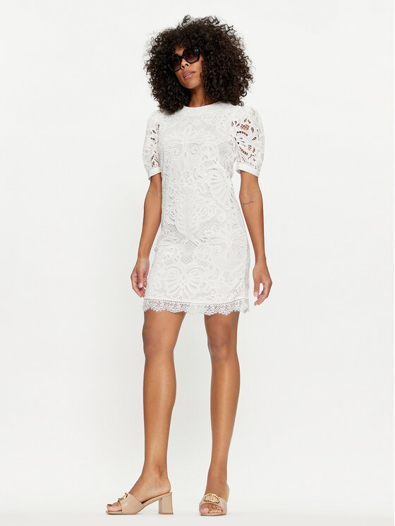 Silvian Heach Silvian Heach Hétköznapi ruha GPP24223VE Fehér Regular Fit