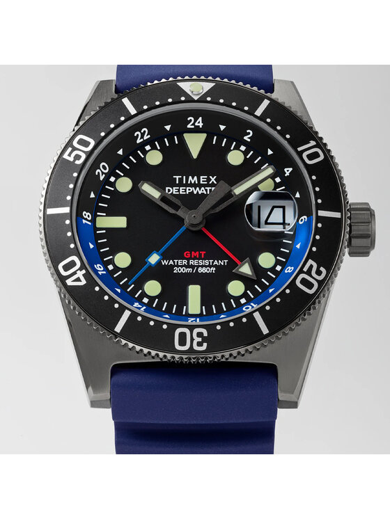 Timex Timex Hodinky TW2W75100 Modrá