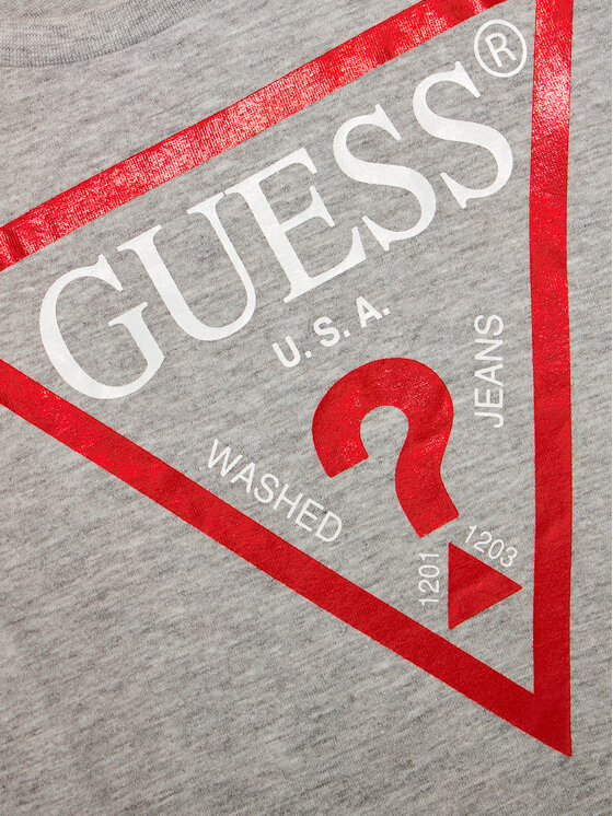 Guess Guess T-krekls N73I55 K8HM0 Pelēks Regular Fit