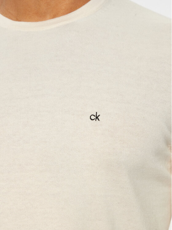 Calvin Klein Calvin Klein Džemper K10K113549 Bež Regular Fit