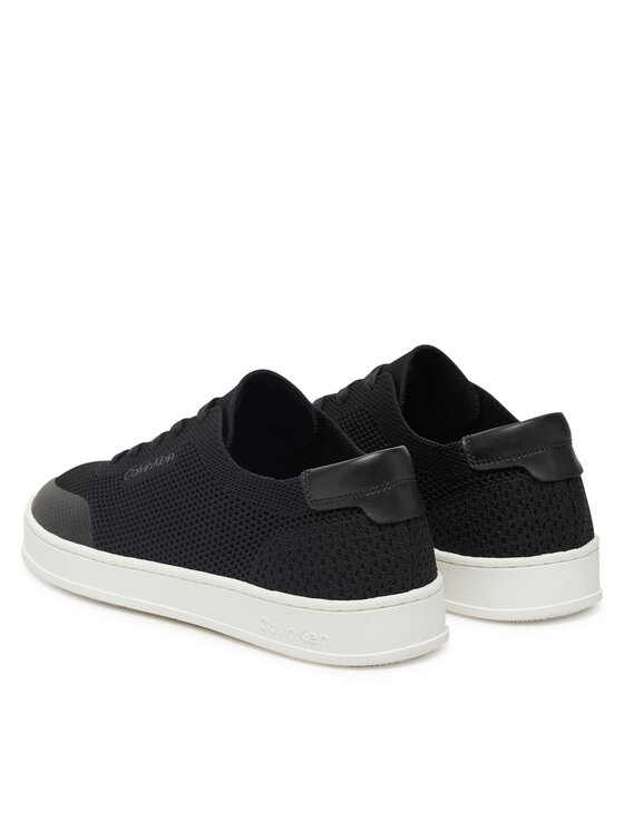Calvin Klein Calvin Klein Laisvalaikio batai Low Top Lace Up Knit HM0HM01726 Juoda