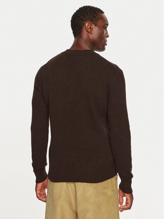 AMI Paris AMI Paris Sweater HKS057005 Barna Regular Fit