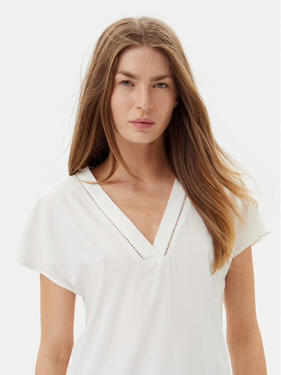 Vero Moda Vero Moda Halenka Bella 10327551 Bílá Regular Fit
