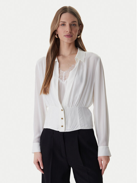 Marciano Guess Marciano Guess Särk 6RGH16 7443A Valge Regular Fit