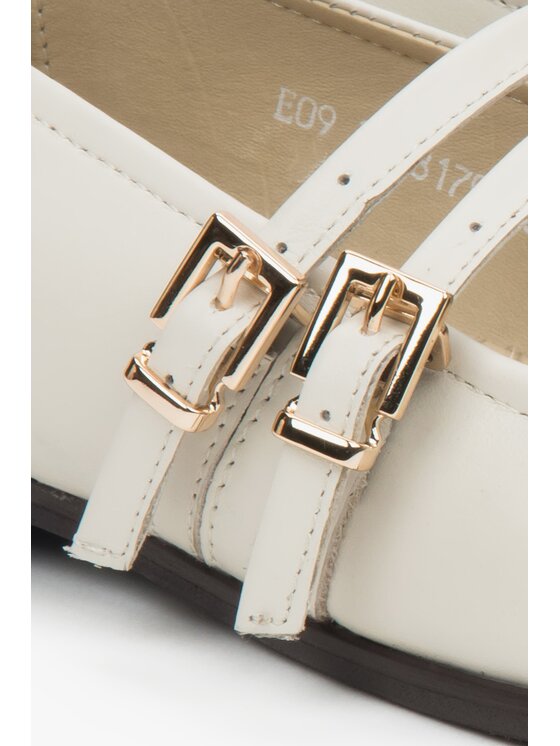 Estro Estro Μπαλαρίνες ER00117297 Μπεζ