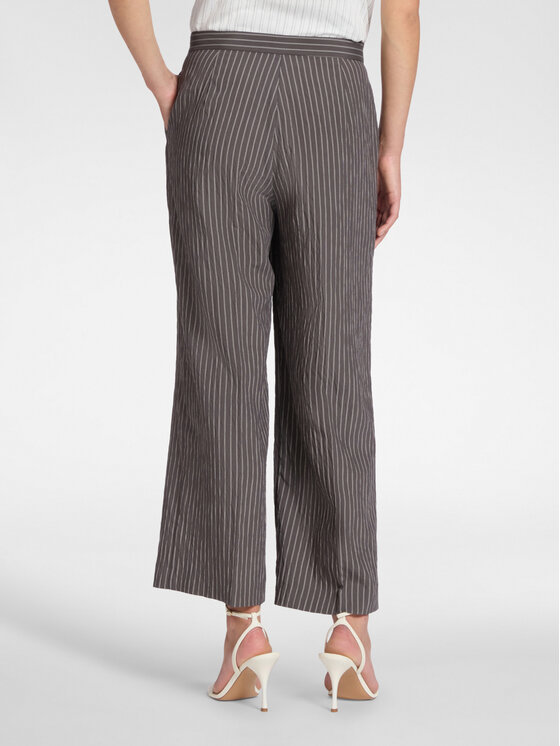 Elena Mirò Elena Mirò Spodnie materiałowe P012P000501N051 Szary Regular Fit
