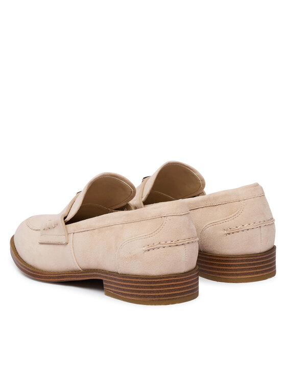 Guess Guess Loaferice FLTBSO SUE14 Svijetlo bež