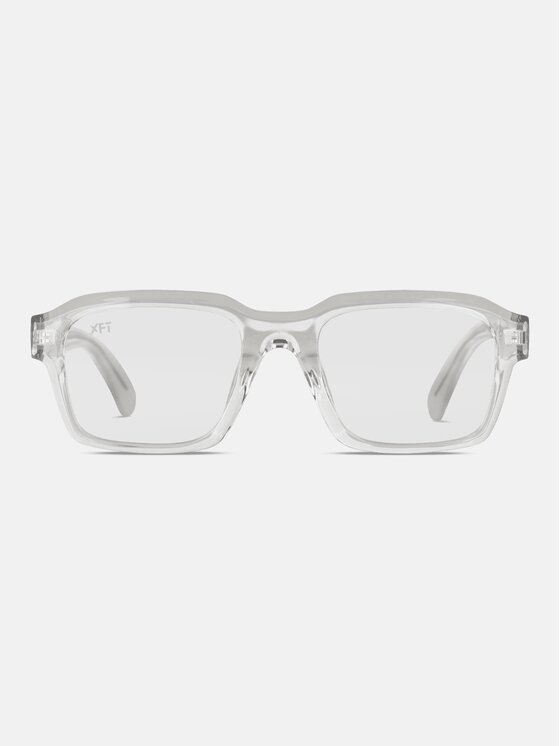 Okulary z filtrem blue light X Frame Therapy, Przezroczysty, Glareflux