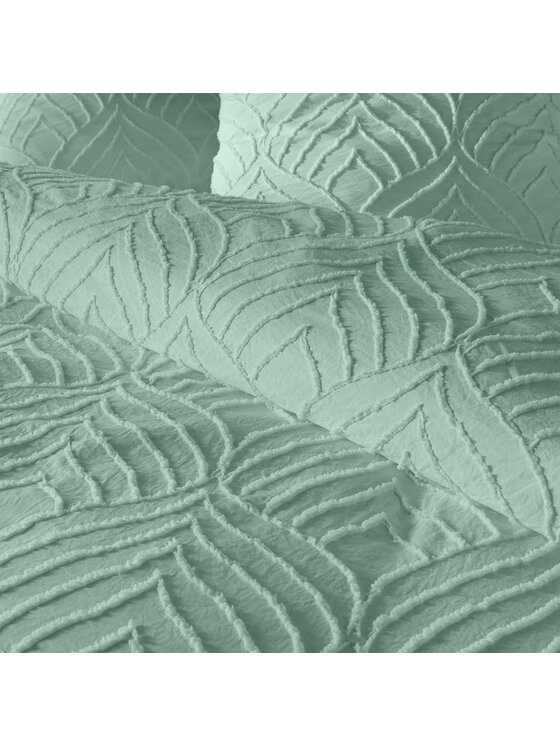 MIAhome MIAhome Komplet pościeli z tuftowanym wzorem 240x220 cm TIPLU zielony Zielony