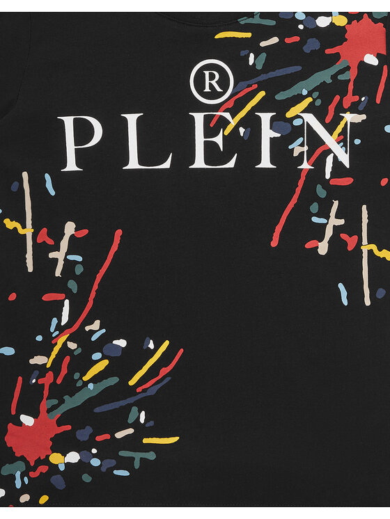 PHILIPP PLEIN PHILIPP PLEIN Tričko 19829 Čierna Regular Fit