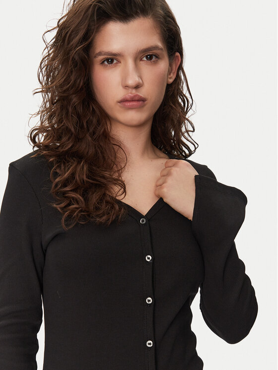 Calvin Klein Jeans Calvin Klein Jeans Vsakodnevna obleka J20J224830 Črna Slim Fit