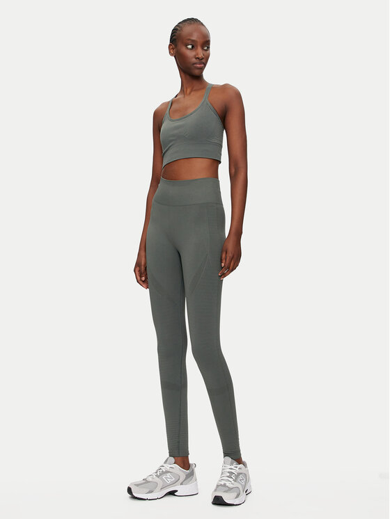 Athlecia Athlecia Leggings Nagar W Seamless EA203352 Grün Slim Fit