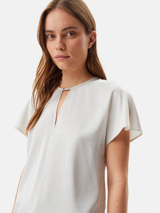 Calvin Klein Calvin Klein Bluzka K20K208191 Szary Regular Fit