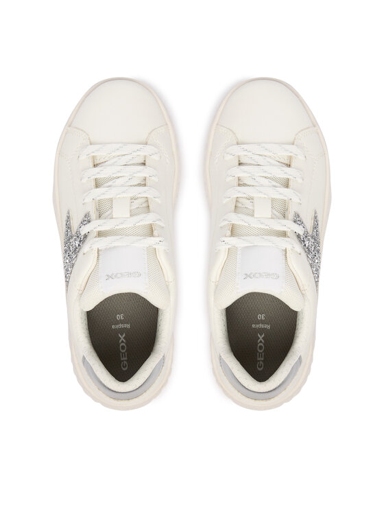 Geox Geox Sneakers J Mikiroshi Girl J45DVA 054EW C0007 S Weiß