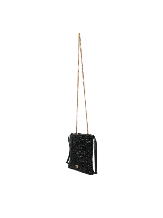PINKO PINKO Handtasche Slouchy Coulisse Baby AI 25-26 PCPL 105409 A2WF Schwarz