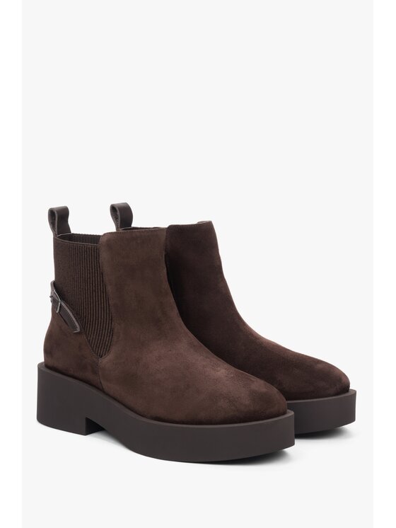 Estro Estro Stivaletti ER00118241 Marrone