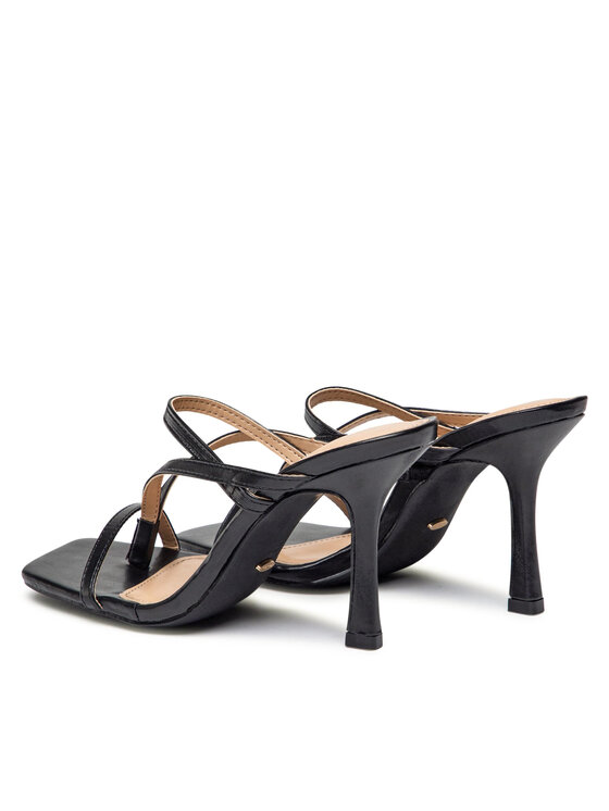 DeeZee DeeZee Šlepetės per pirštą LS5687-01 Juoda
