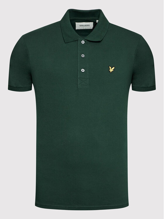 Lyle & Scott Lyle & Scott Polo Plain SP400VOG Verde Regular Fit