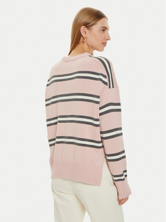 Guess Jeans Guess Jeans Džemper W4BR09 Z3HM1 Ružičasta Regular Fit