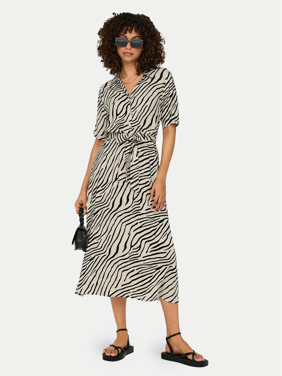 JDY JDY Ежедневна рокля Starr 15320702 Бежов Regular Fit