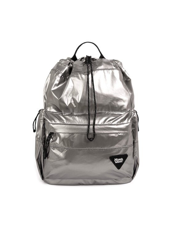 Himawari Himawari Plecak No. 61 Silver mini Srebrny