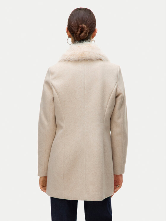 Vero Moda Vero Moda Kabát pro přechodné období Autumn 10331559 Béžová Regular Fit