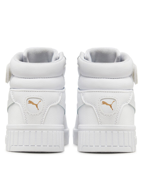 Puma Puma Sneakersy Carina 2.0 Mid Jr 387376 03 Biały