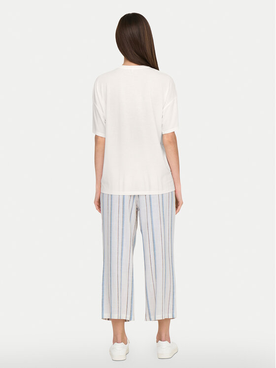 ONLY ONLY Marškinėliai Melina 15342876 Balta Regular Fit