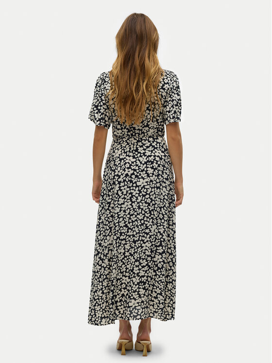 Vero Moda Vero Moda Rochie de vară Alba 10330301 Negru Regular Fit