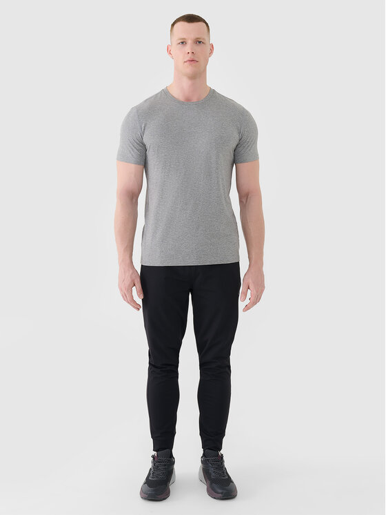 4F 4F T-Shirt MULTI ACTIVE Szary Regular Fit